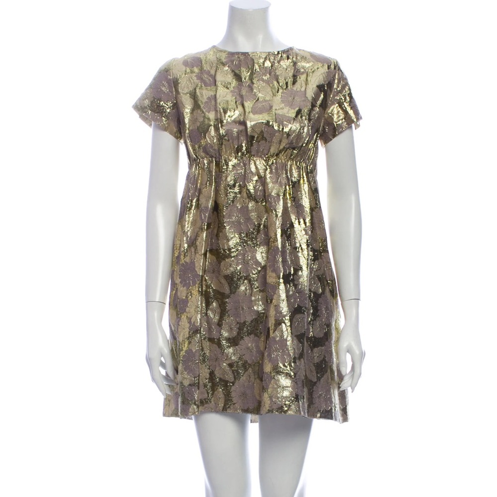 3.1 Philip Lim Gold Mini Dress
